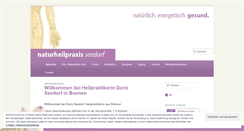 Desktop Screenshot of heilpraktikerin-seedorf.de